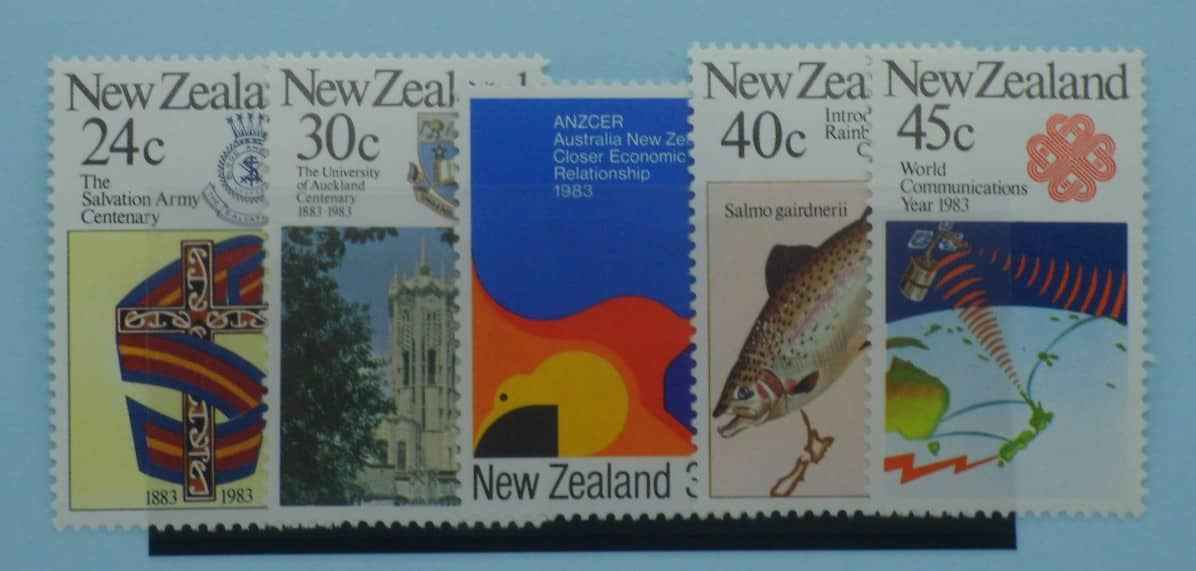 New Zealand Stamps, 1983, SG1303-1307, Mint image 0