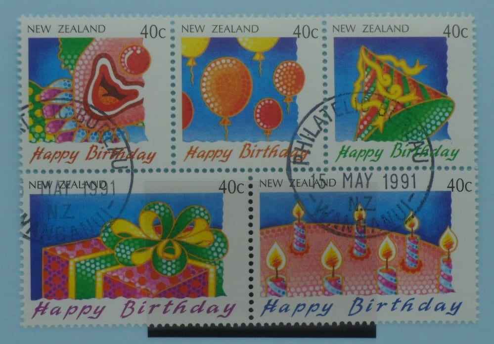 New Zealand Stamps, 1991, SG1594a, Used image 0