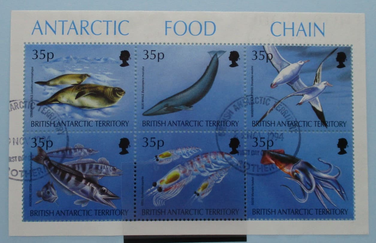British Antarctic Territory Stamps, 1994, SG250-255, Used image 0
