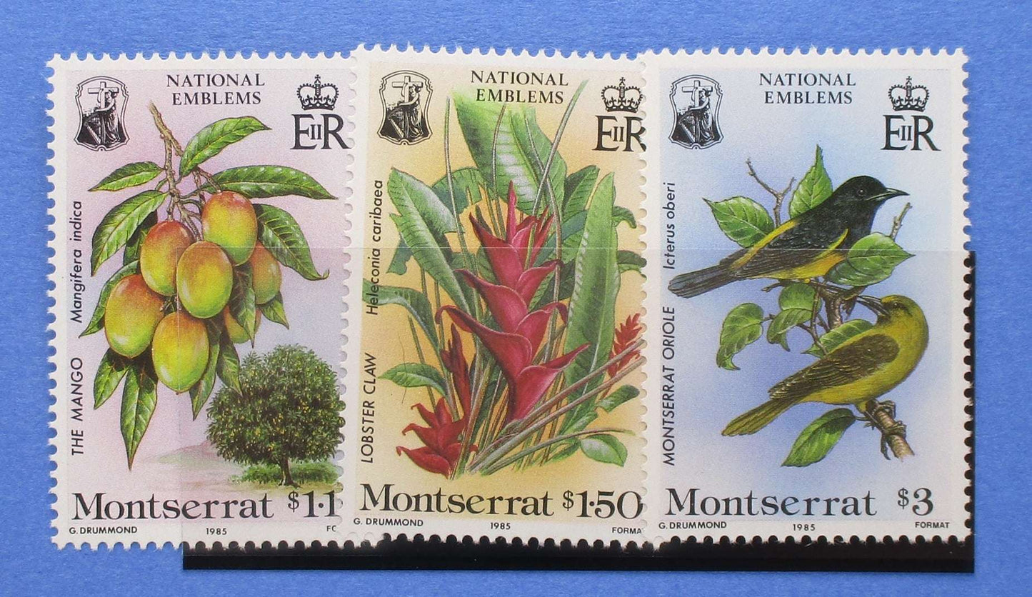 Montserrat Stamps, 1985, SG628-630, Mint image 0