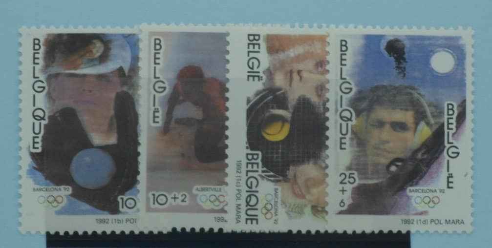Belgium Stamps, 1992, SG3101-3104, Mint image 0