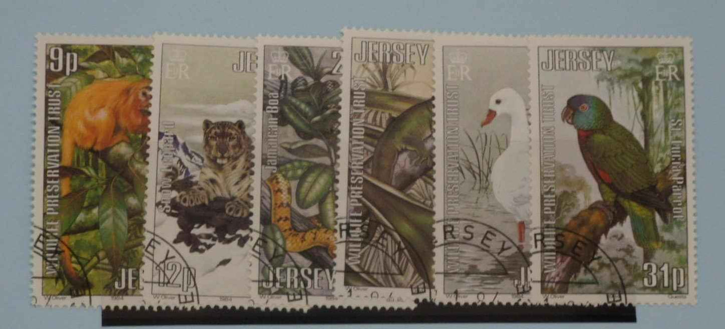 Jersey Stamps, 1984, SG324-329, Used image 0