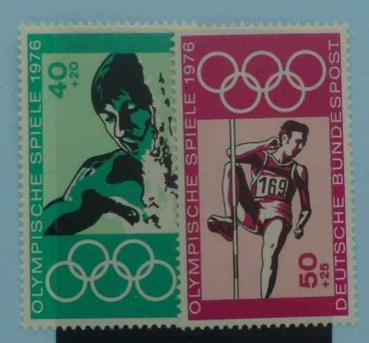 West Germany Stamps, 1976, SG1779-1780, Mint image 0