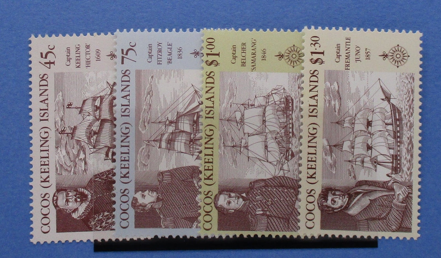Cocos (Keeling) Islands Stamps, 1990, SG223-226, Mint image 0