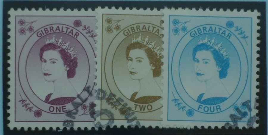 Gibraltar Stamps, 1999-2001, SG857-859, Used image 0