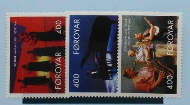 Faroe Islands Stamps, 1993, SG235-237, Mint image 0