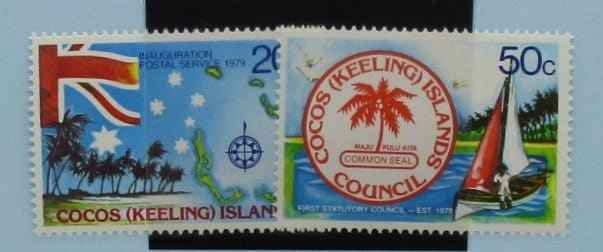 Cocos (Keeling) Islands Stamps, 1979, SG32-33, Mint image 0