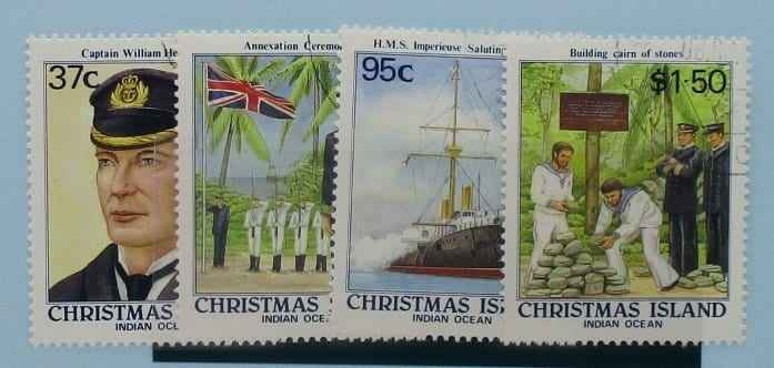 Christmas Island Stamps, 1988, SG251-254, Used image 0