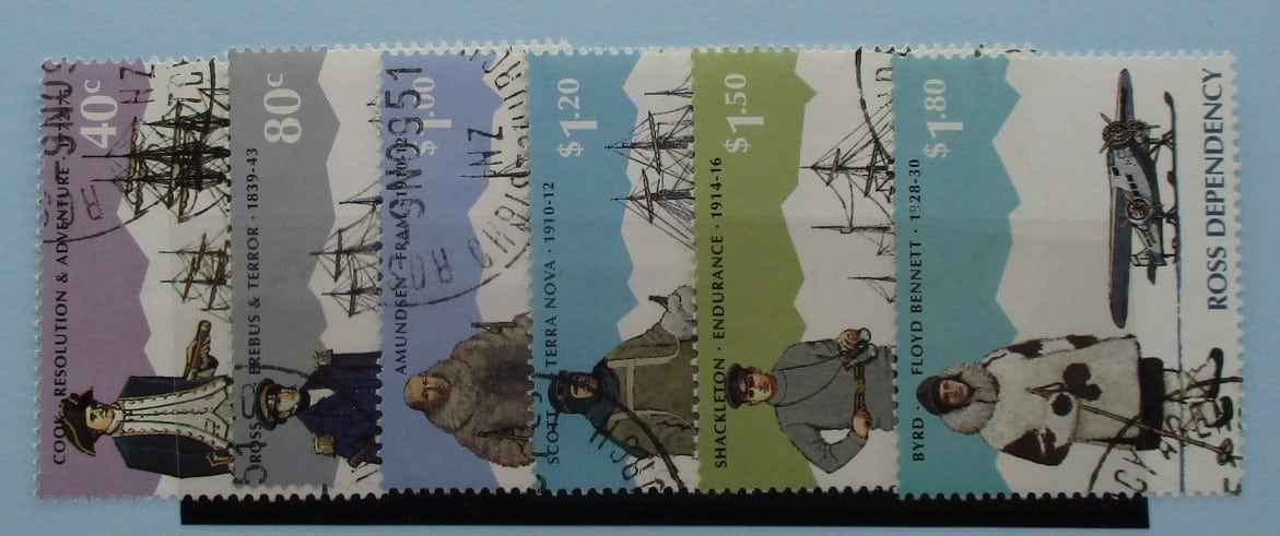 Ross Dependency Stamps, 1995, SG32-37, Used image 0