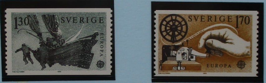 Sweden Stamps, 1979, SG995-996, Mint image 0