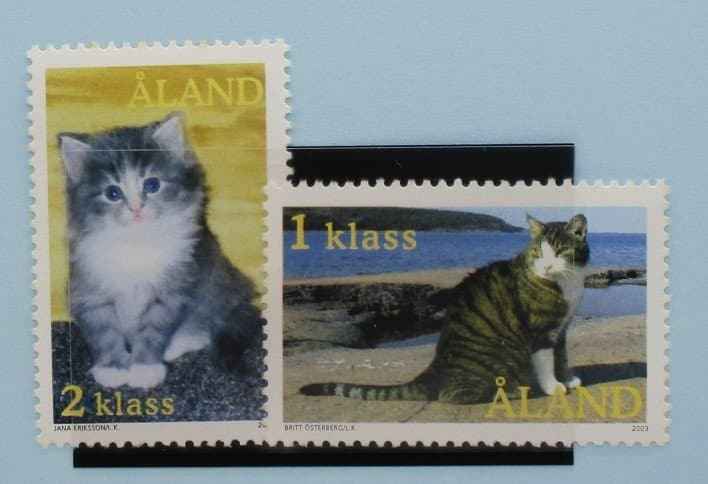 Aland Islands Stamps, 2003, SG227-228, Mint image 0