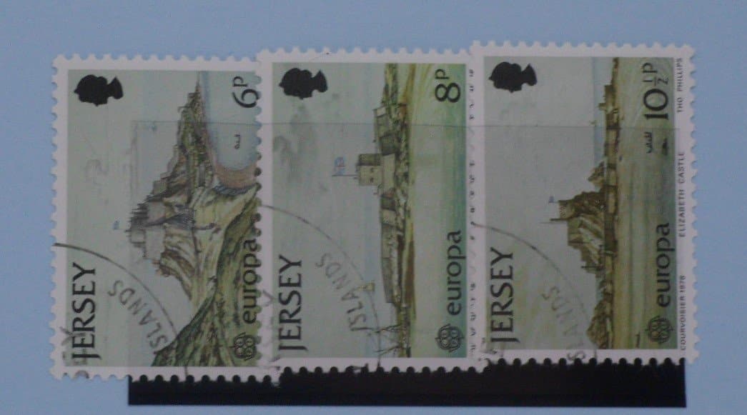 Jersey Stamps, 1978, SG187-189, Used image 0