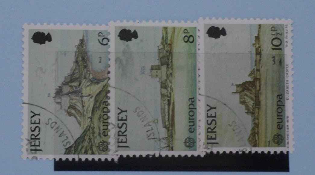 Jersey Stamps, 1978, SG187-189, Used image 0