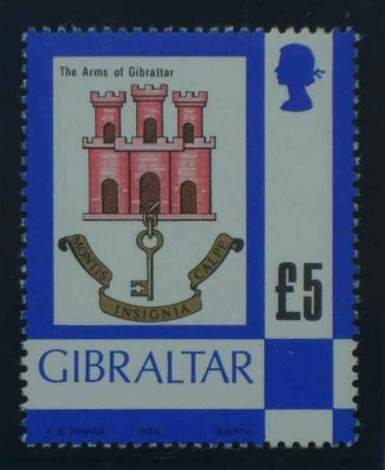 Gibraltar stamps, 1977-82, SG389a, Mint image 0