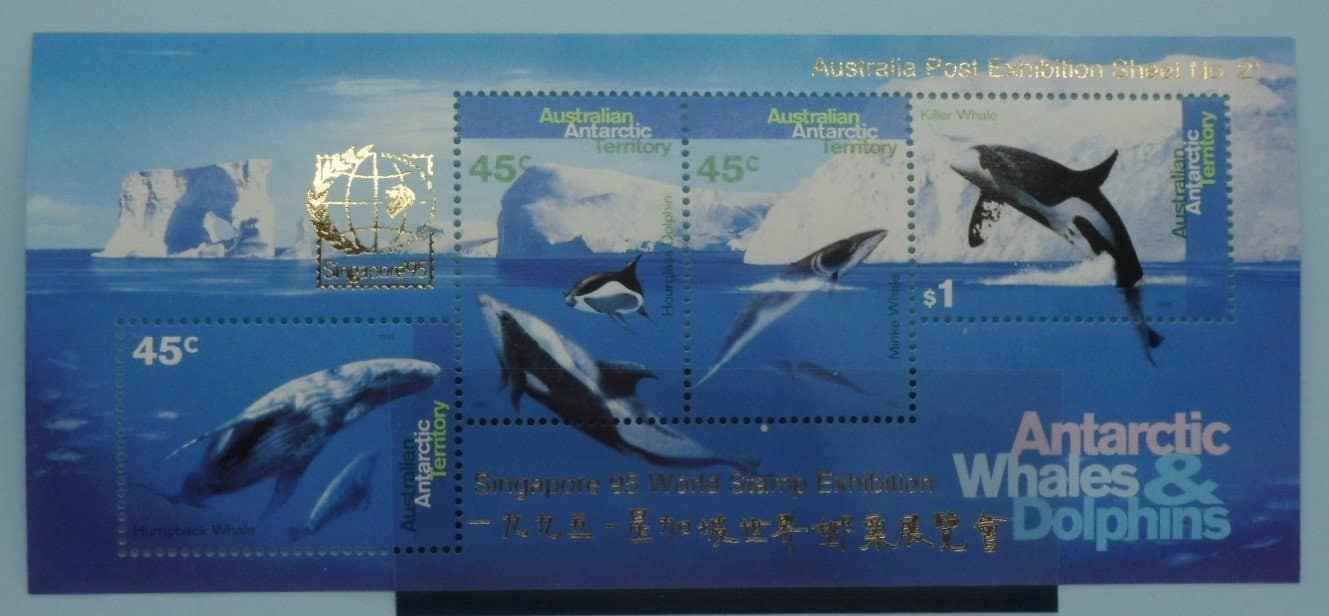 Australian Antarctic Territory Stamps, 1995, MS112, Mint. image 0