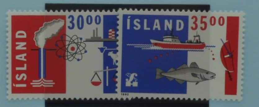 Iceland Stamps, 1992, SG788-789, Mint image 0