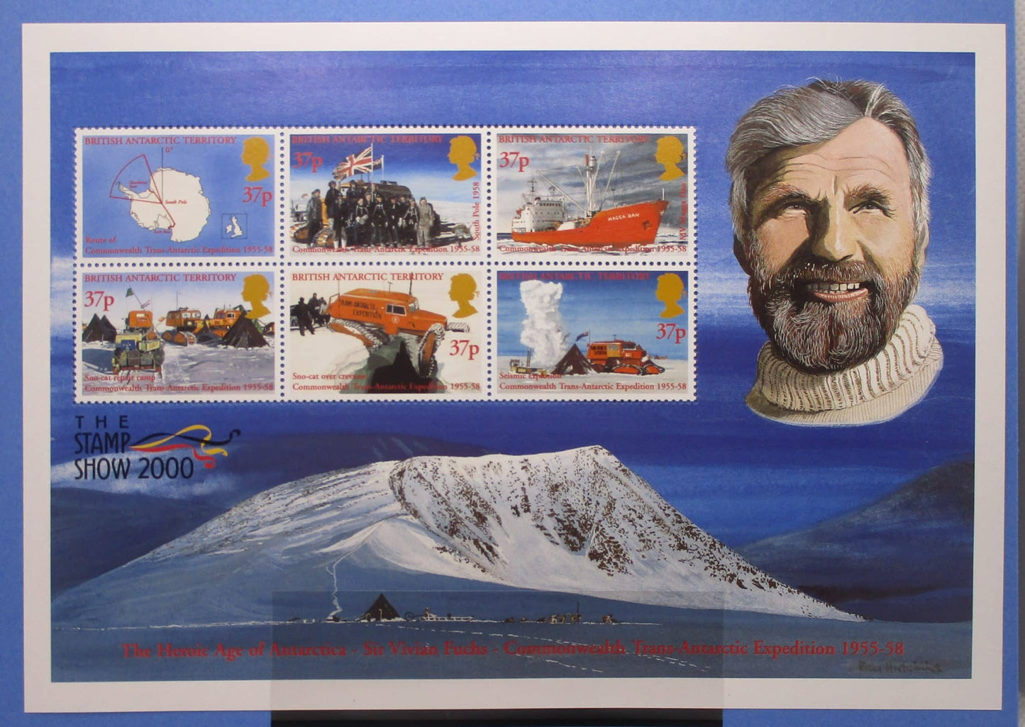 British Antarctic Territory Stamps, 2000, SG319a, Mint image 0