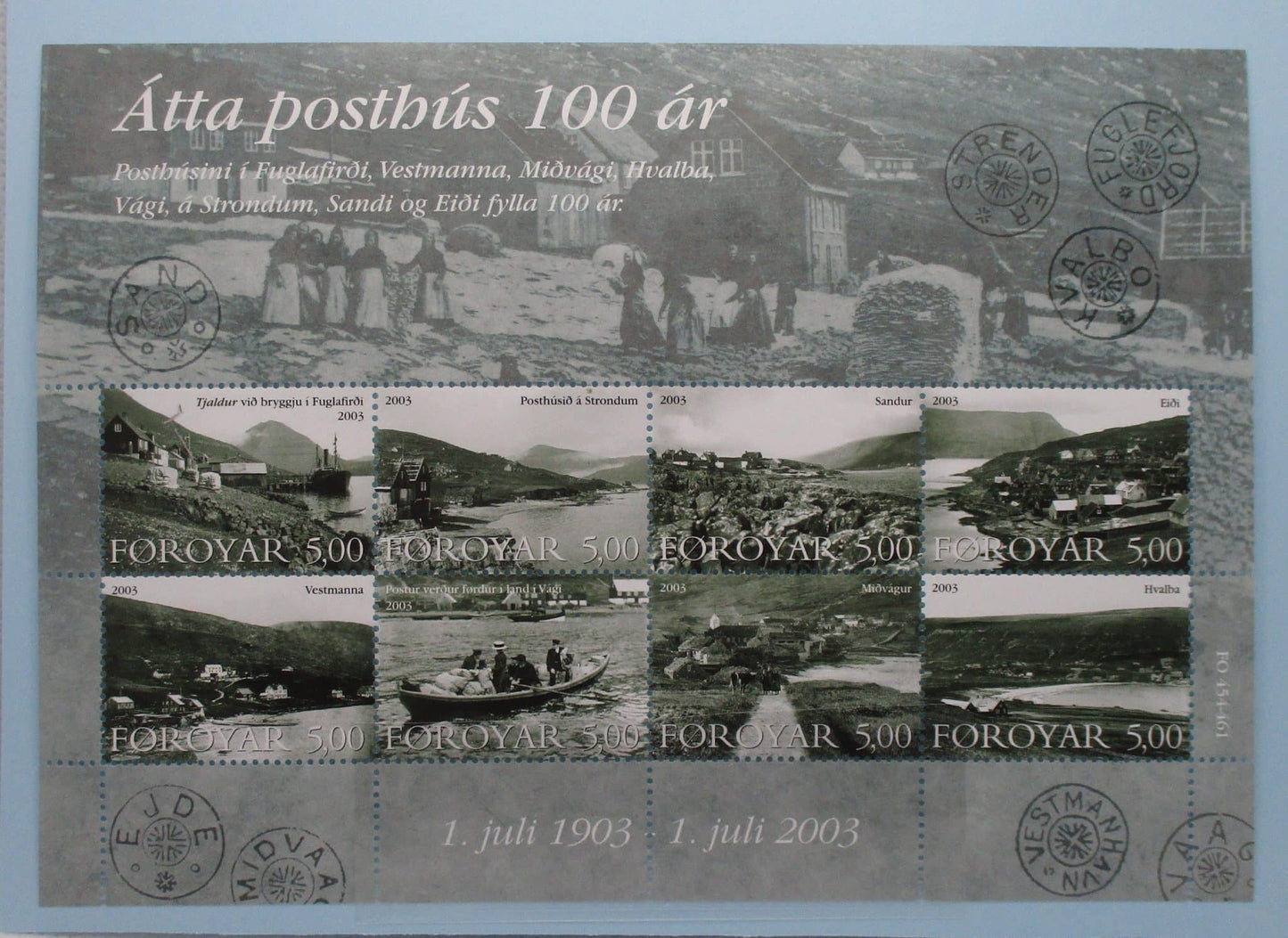Faroe Islands Stamps, 2003, MS458, Mint image 0