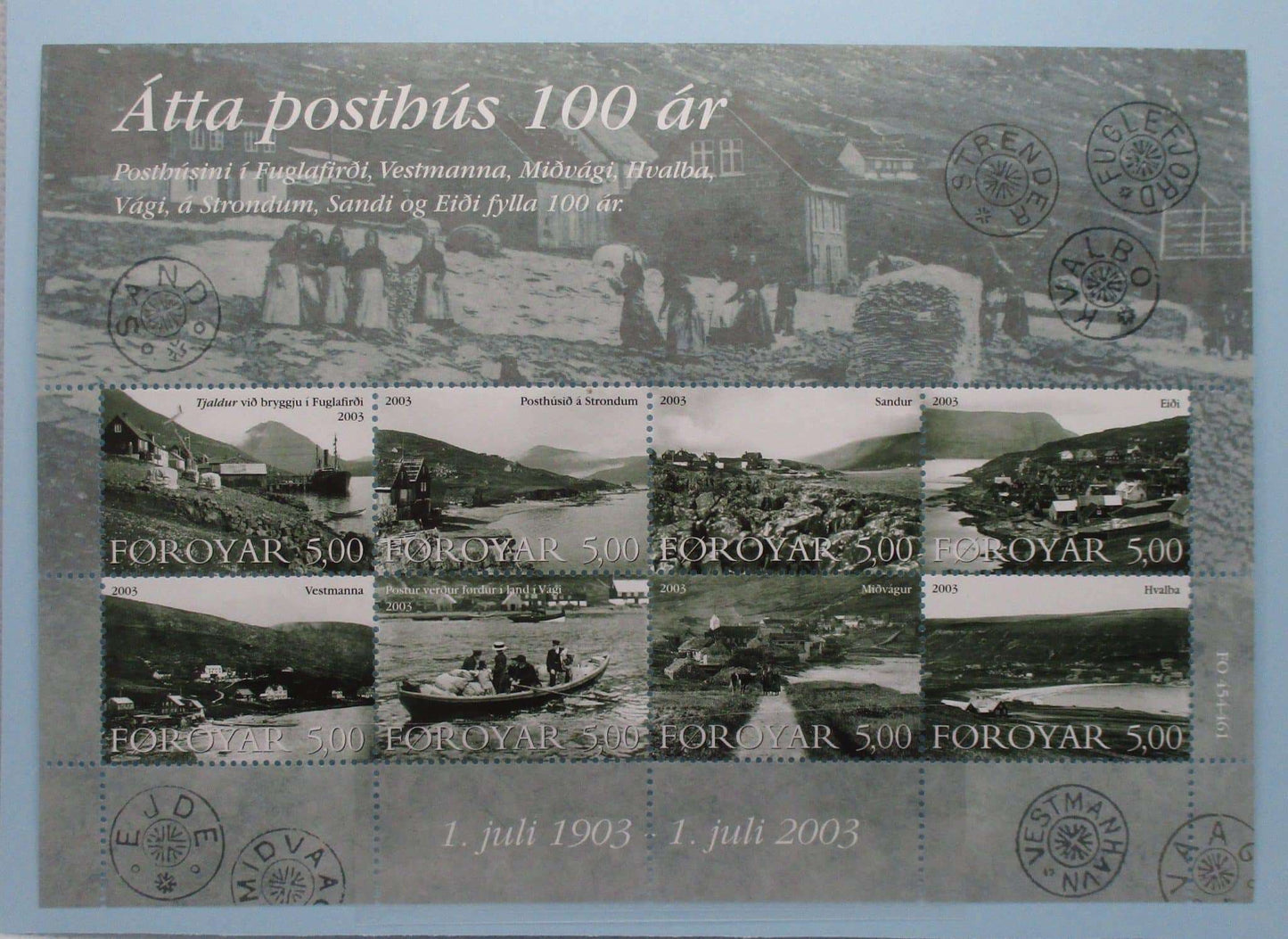 Faroe Islands Stamps, 2003, MS458, Mint image 0