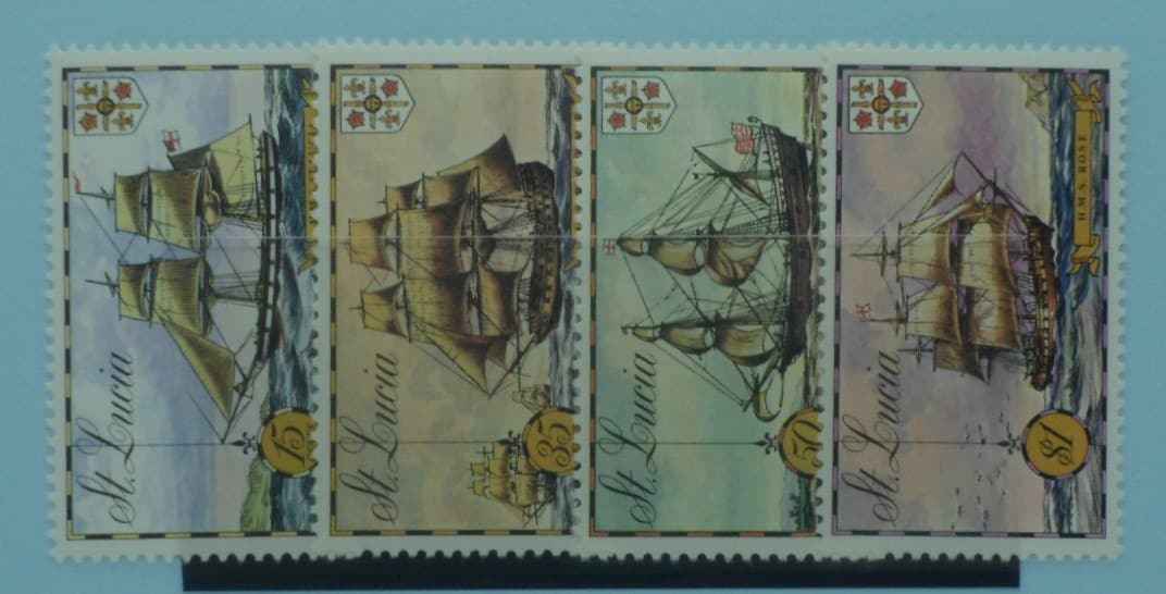 St Lucia Stamps, 1973, SG352-355, Mint image 0