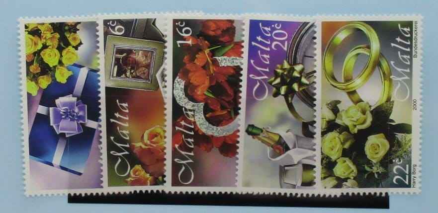 Malta Stamps, 2000, SG1161-1165, Mint image 0