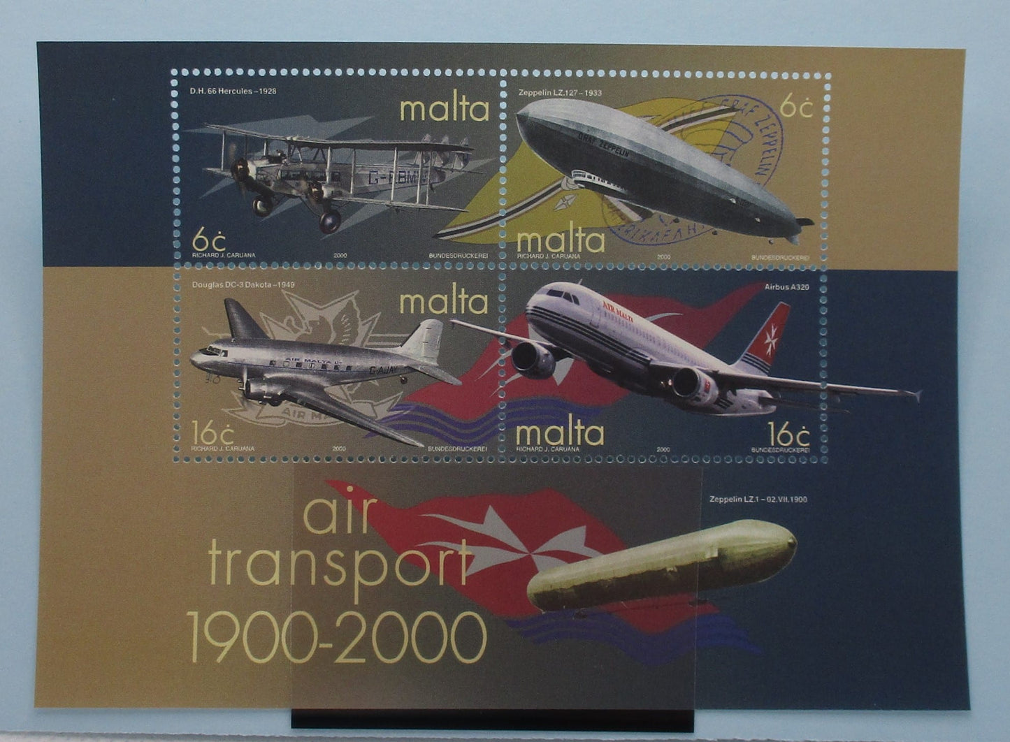 Malta Stamps, 2000, MS1180, Mint image 0