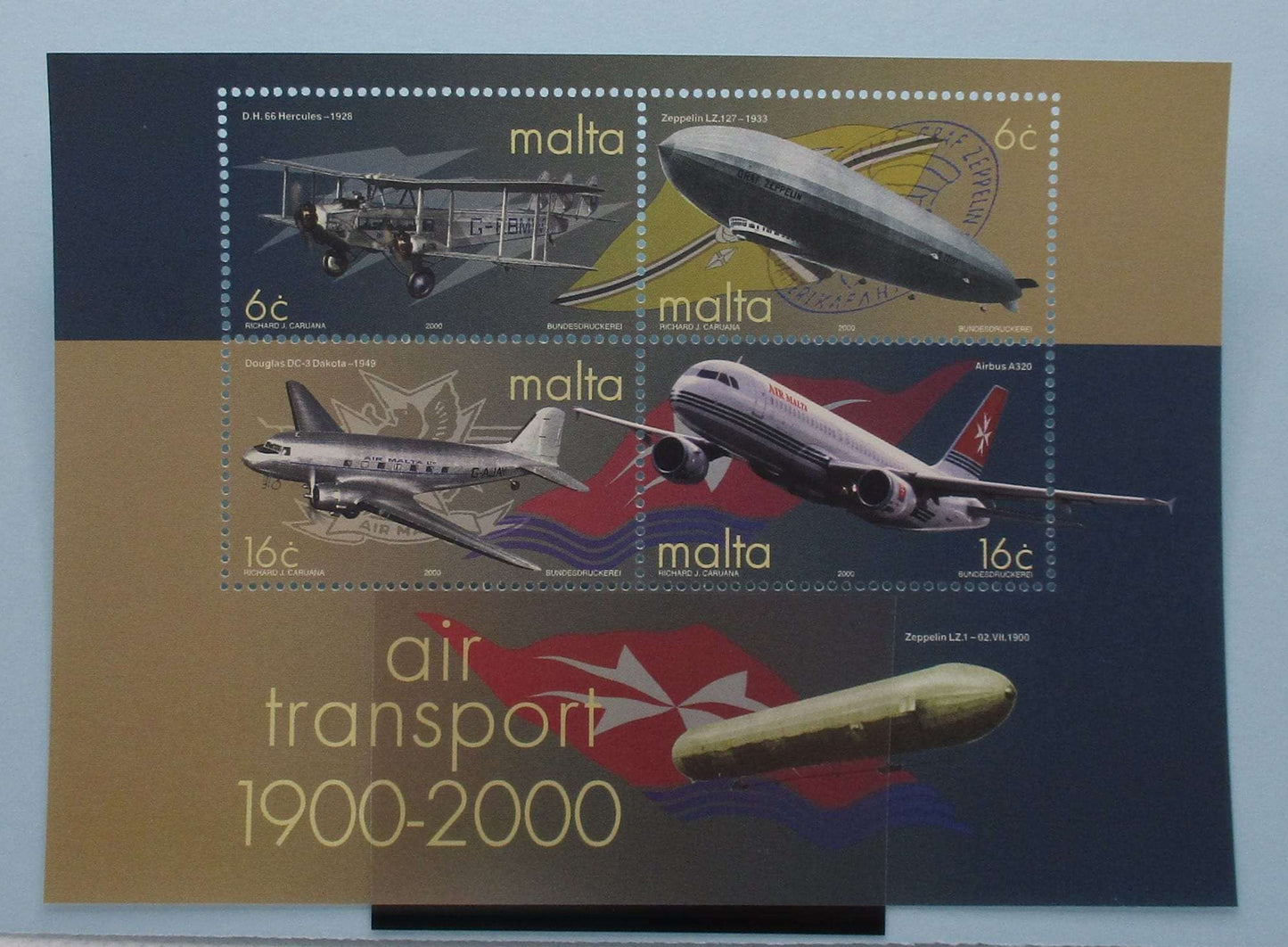 Malta Stamps, 2000, MS1180, Mint image 0