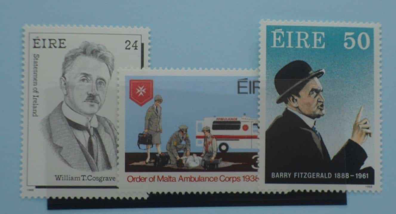 Ireland Stamps, 1988, SG691-693, Mint image 0