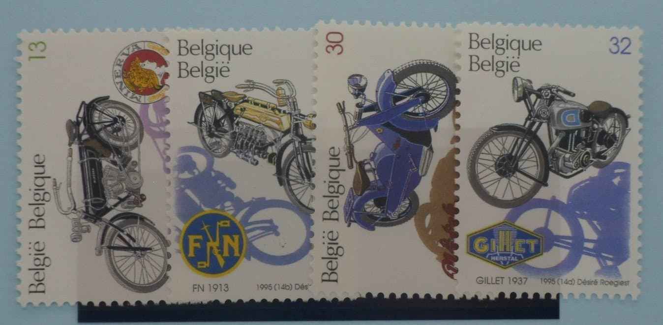 Belgium Stamps, 1995, SG3281-3284, Mint image 0