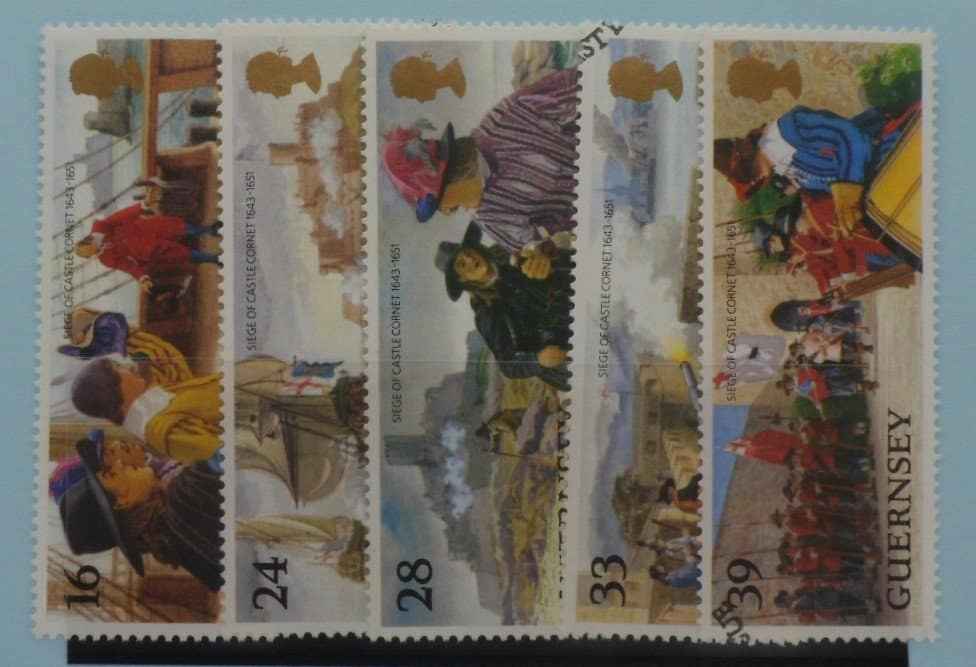 Guernsey Stamps, 1993, SG611-615, Used image 0
