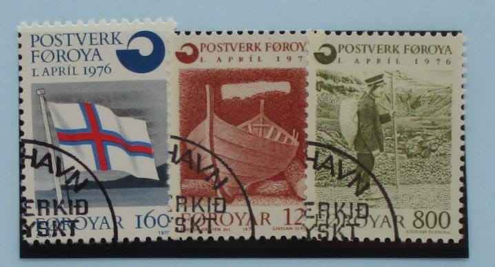 Faroe Islands Stamps, 1976, SG20-22, Used image 0