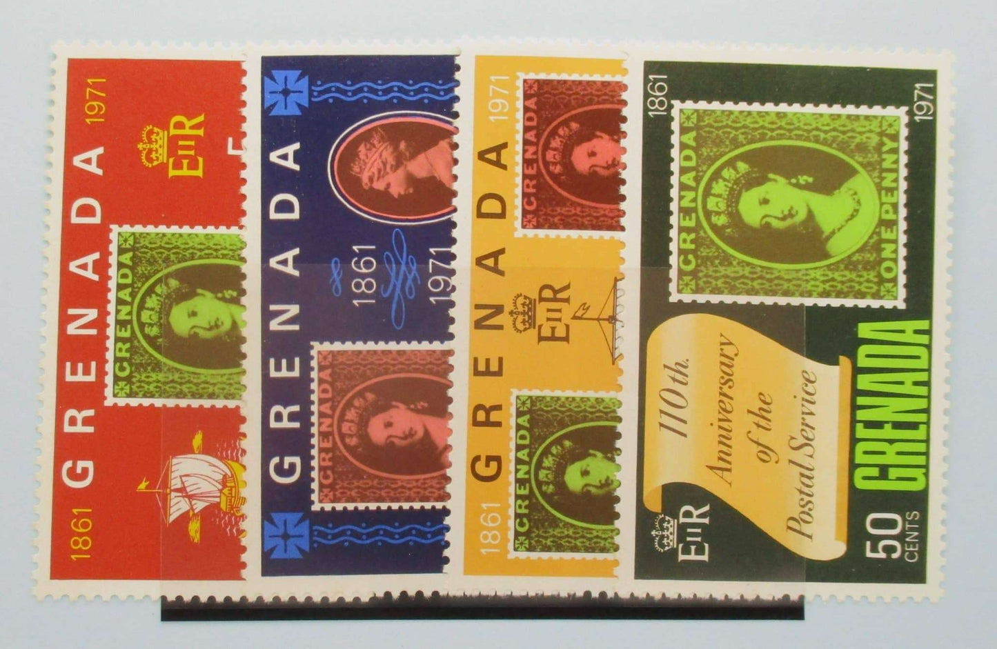 Grenada Stamps, 1971, SG450-453, Mint image 0