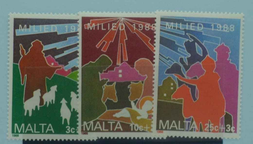 Malta Stamps, 1988, SG839-841, Mint image 0