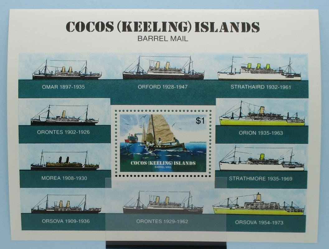 Cocos (Keeling) Islands Stamps, 1984, MS114, Mint image 0