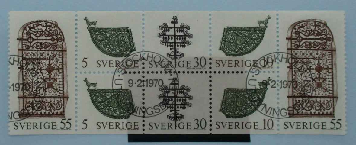 Sweden Stamps, 1970, SG605-608, Used image 0