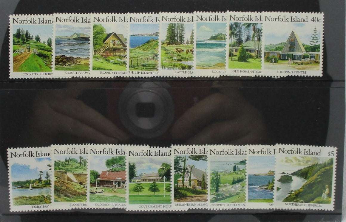 Norfolk Islands Stamps, 1987-88, SG405-420, Mint image 0