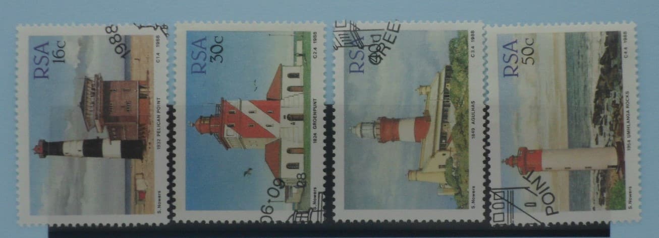 South Africa Stamps, 1988, SG649-652, Used image 0
