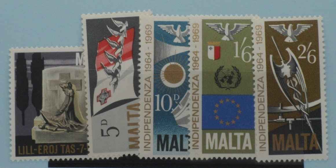 Malta Stamps, 1969, SG422-426, Mint image 0