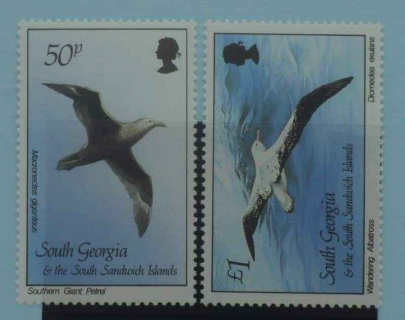 South Georgia and South Sandwich Islands Stamps, 1987, SG173-174, Mint image 0