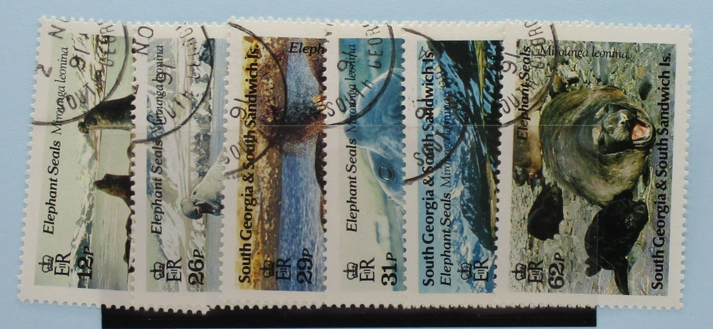 South Georgia and South Sandwich Islands Stamps, 1991, SG203-208, Used image 0