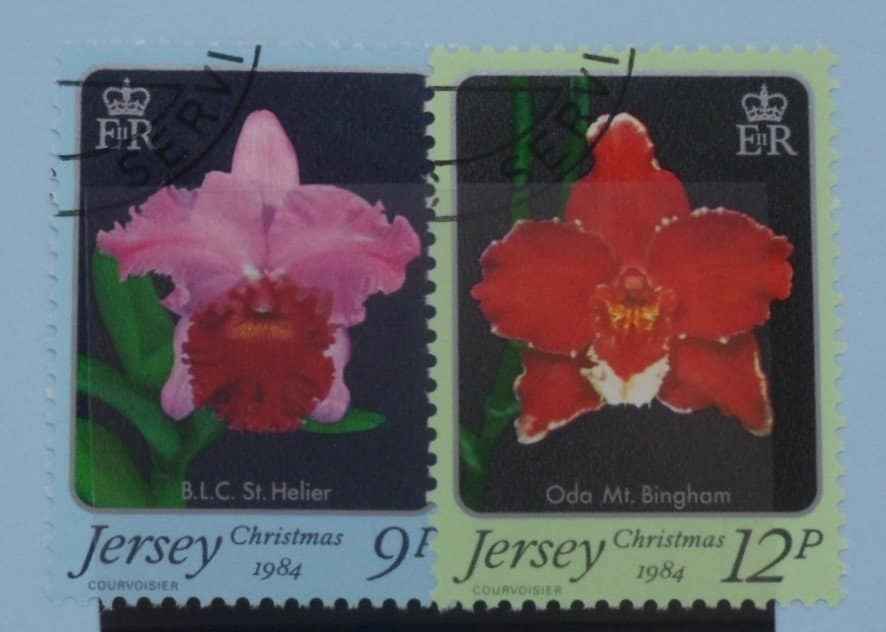 Jersey Stamps, 1984, SG350-351, Used image 0