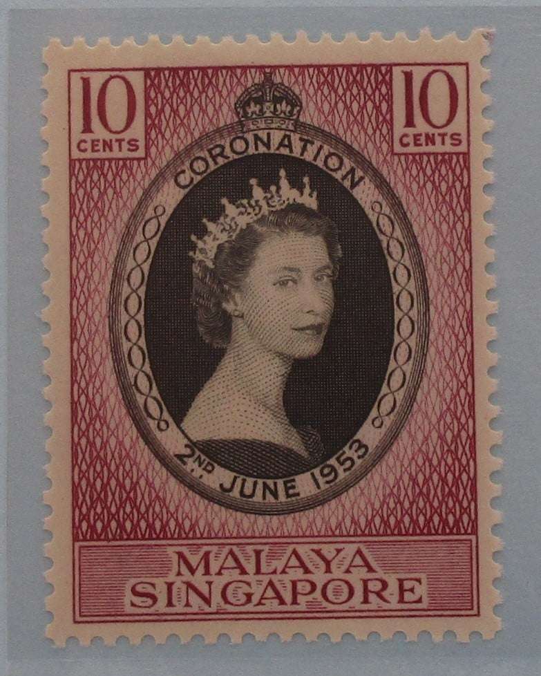 Singapore Stamps, 1953, SG37, Mint image 0