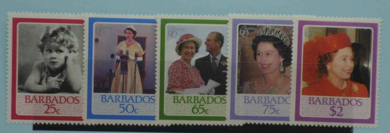 Barbados Stamps, 1986, SG810-814, Mint image 0