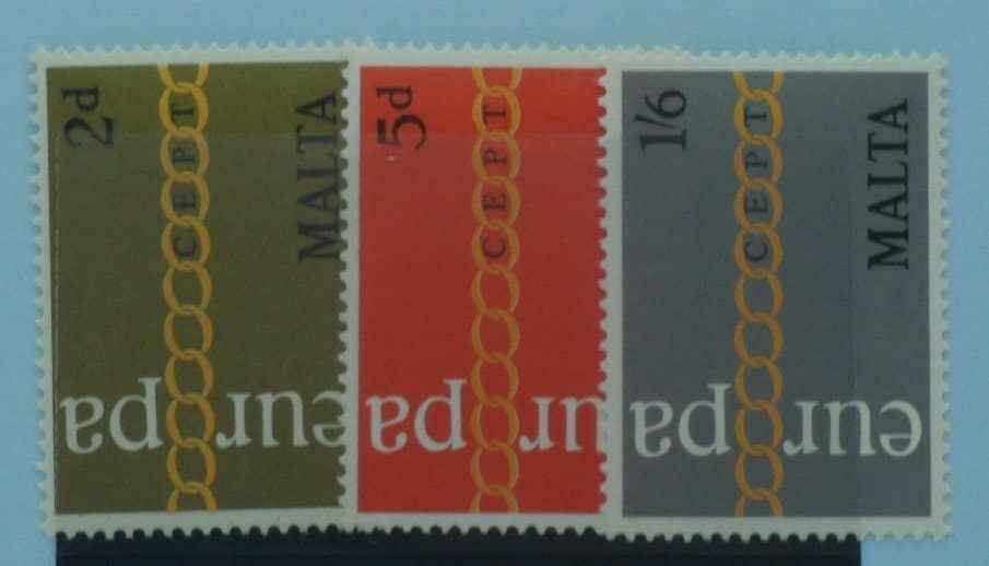 Malta Stamps, 1971, SG449-451, Mint image 0