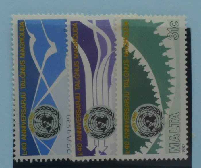 Malta Stamps, 1985, SG764-766, Mint image 0