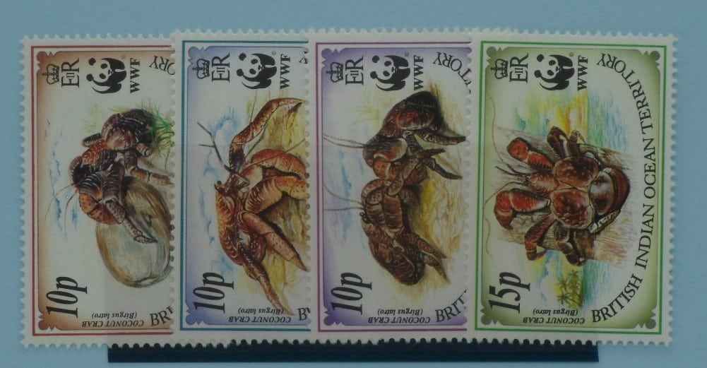 British Indian Ocean Territory Stamps, 1993, SG132-135, Mint image 0