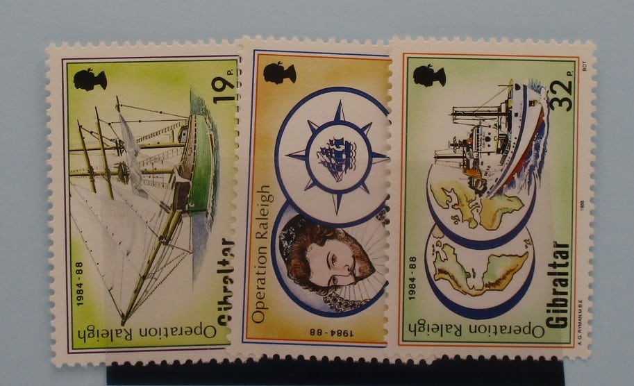 Gibraltar Stamps, 1988, SG600-602, Mint image 0