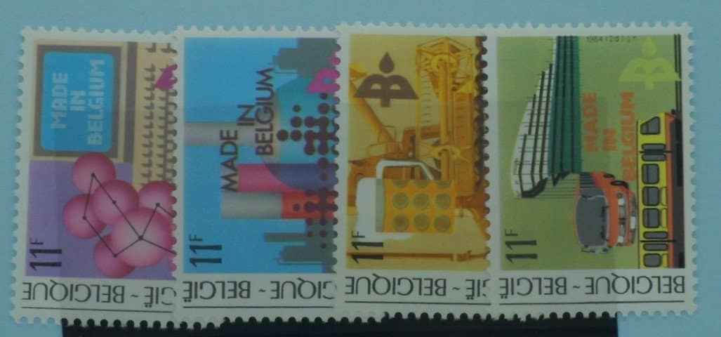Belgium Stamps, 1984, SG2777-2780, Mint image 0