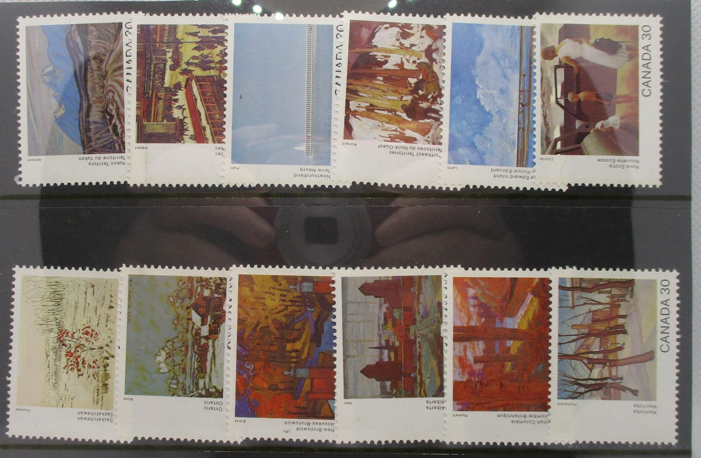 Canada Stamps, 1982, SG1047a-1047i, Mint image 0