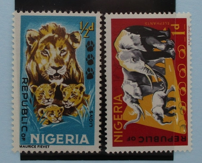 Nigeria Stamps, 1965-66, SG172-173, Mint image 0